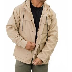 NEW FXN MENSWEAR neko utility jacket in tan